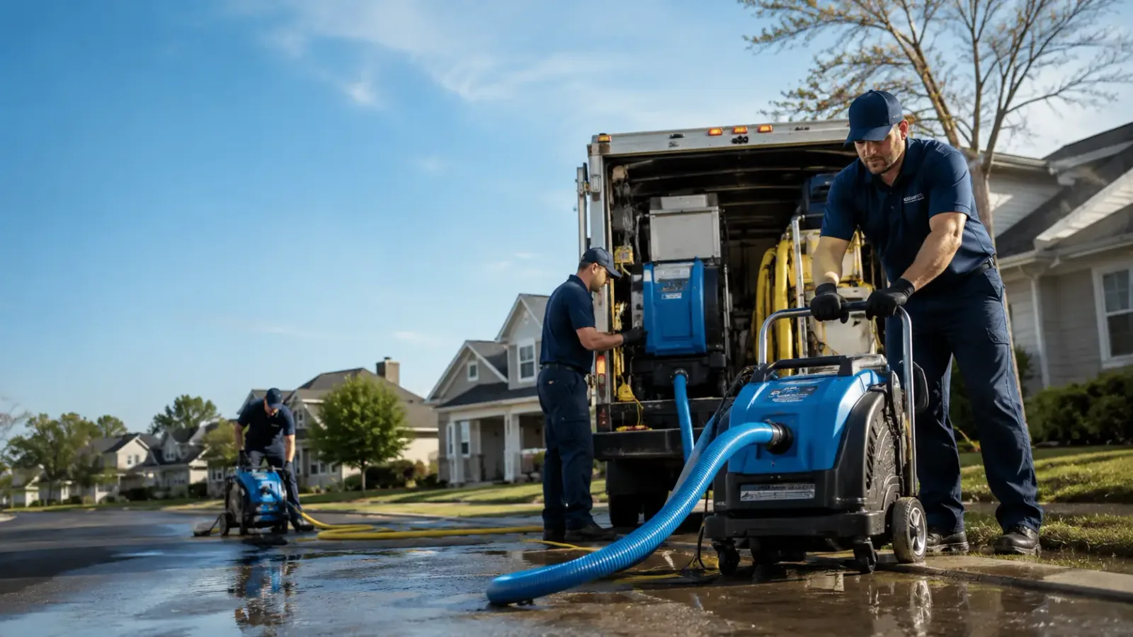 Flood Damage Cleanup in Carp Lake, MI